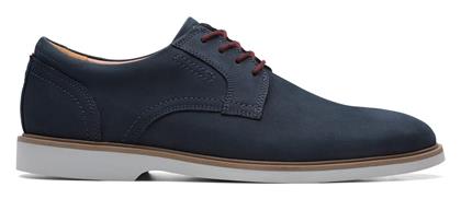 Clarks Malwood Δερμάτινα Ανδρικά Casual Παπούτσια Μπλε