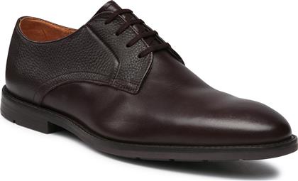 Clarks Ronnie Walk Dark Brown από το Epapoutsia
