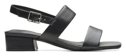Clarks Seren25 Strap Δερμάτινα Πέδιλα