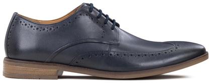 Clarks Stanford Limit Δερμάτινα Ανδρικά Oxfords Μπλε από το Spartoo