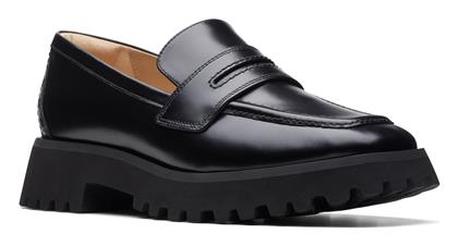 Clarks STAYSO EDGE Slip-on Μαύρα