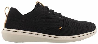 Clarks Step Urban Mix Ανδρικά Sneakers Μαύρα