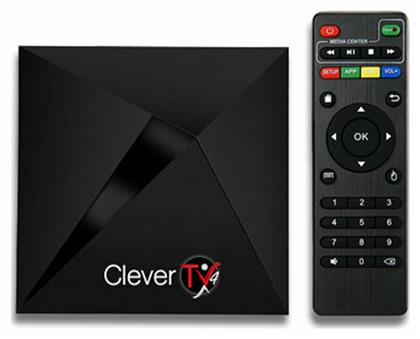 Clever CleverTV4 4K UHD 4GB RAM με Android 9.0 από το DealsShop