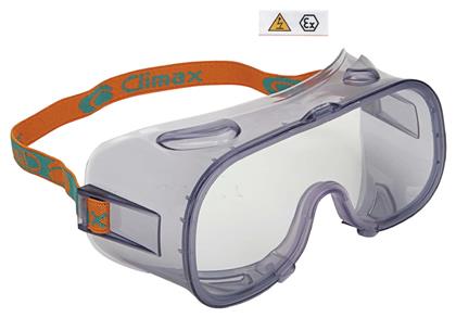 Climax Γυαλιά / Μάσκα Εργασίας για Προστασία με Διάφανους Φακούς