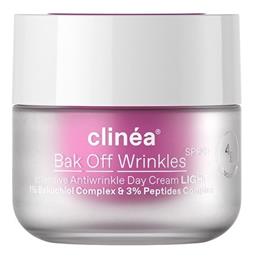 Clinea Bak Off Wrinkles Light Light Αντιγηραντική Κρέμα Ημέρας 50ml