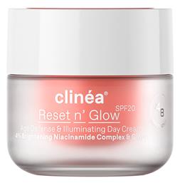 Clinea Reset n' Glow Αντιγηραντική Κρέμα Ημέρας 50ml