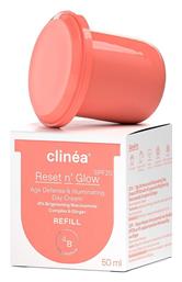 Clinea Reset n' Glow Refill Αντιγηραντική Κρέμα Ημέρας 50ml από το Pharm24