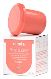 Clinea Reset N' Glow Refill Αντιγηραντική Κρέμα Ημέρας 50ml από το Pharm24