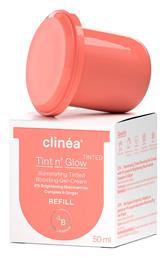 Clinea Tint N' Glow Refill Κρέμα Ημέρας για Λάμψη 50ml