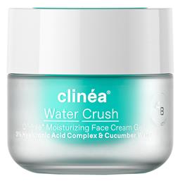 Clinea Water Crush Light 48ωρο Ενυδατικό Gel Προσώπου Ημέρας με Υαλουρονικό Οξύ 50ml