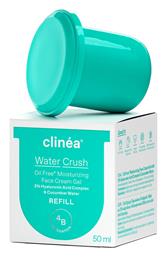 Clinea Water Crush Light Refill Ενυδατικό Gel Ημέρας 50ml