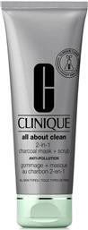 Clinique All About Clean 2-in-1 Charcoal Mask + Scrub 100ml