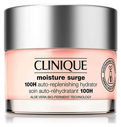 Clinique Moisture Surge 100Η Auto-Replenishing Gel-Κρέμα Προσώπου για Ενυδάτωση με Υαλουρονικό Οξύ & Aloe Vera 30ml