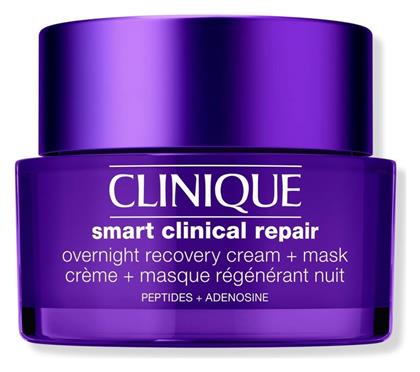 Clinique Smart Clinical Repair Overnight Recovery Face Cream + Mask 50ml από το Galerie De Beaute