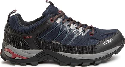 CMP Rigel Ανδρικά Ορειβατικά Παπούτσια Αδιάβροχα Μαύρα από το MybrandShoes