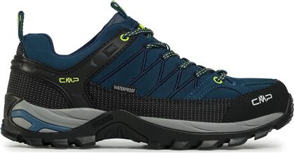 CMP Rigel Low Ανδρικά Ορειβατικά Παπούτσια Αδιάβροχα Μπλε από το MybrandShoes