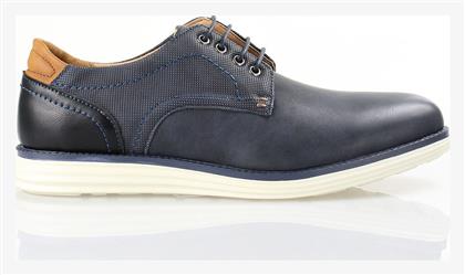 Cockers Δερμάτινα Ανδρικά Casual Παπούτσια Navy Blue