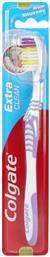 Colgate Extra Clean Οδοντόβουρτσα Medium Μωβ