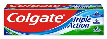 Colgate Triple Action Οδοντόκρεμα Mint