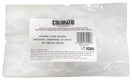 Colorato 08-21002 Λείες Σακούλες για Συσκευές Vacuum 150x250mm 100τμχ
