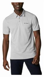 Columbia Ανδρικό T-shirt Polo Γκρι από το MybrandShoes