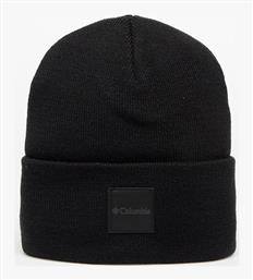 Columbia City Trek Heavyweight Beanie Unisex Σκούφος Πλεκτός σε Μαύρο χρώμα από το MybrandShoes