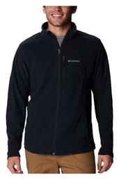 Columbia Klamath Range Ανδρική Ζακέτα Fleece με Φερμουάρ Μαύρη από το Mustshoes