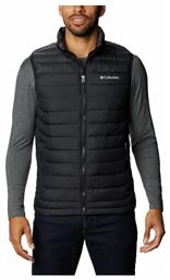 Columbia Lite Αμάνικο Ανδρικό Χειμωνιάτικο Μπουφάν Puffer Αδιάβροχο Μαύρο από το Cosmossport