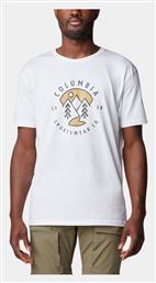 Columbia Rapid Ridge Ανδρικό T-shirt Κοντομάνικο Λευκό από το Mustshoes