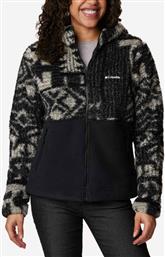 Columbia Winter Pass Fleece Γυναικεία Ζακέτα με Φερμουάρ σε Μαύρο Χρώμα από το Modivo