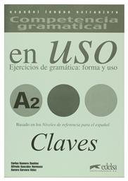 COMPETENCIA GRAMATICAL EN USO A2 claves από το Plus4u