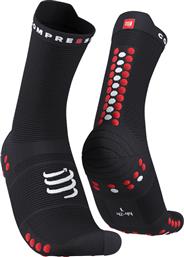 Compressport Pro Racing Socks V4.0 High Running Κάλτσες Μαύρες 1 Ζεύγος από το Epapoutsia