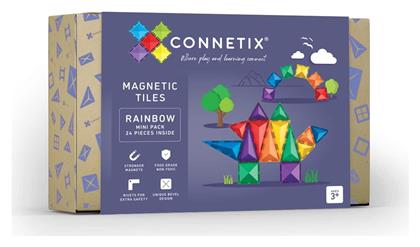 Connetix Μαγνητικό Παιχνίδι Κατασκευών Rainbow Mini για Παιδιά 3+ Ετών