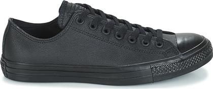 Converse All Star Chuck Taylor Leather Low Sneakers Μαύρα από το Cosmos Sport