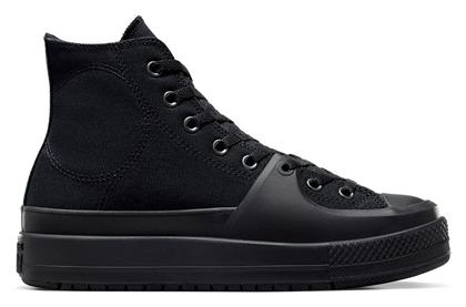 Converse Chuck Taylor All Star Construct Unisex Sneakers Μαύρα από το Modivo