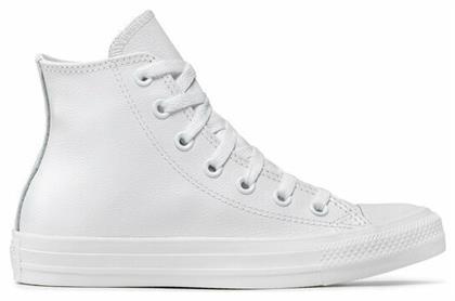 Converse Chuck Taylor All Star Leather Unisex Sneakers Λευκά