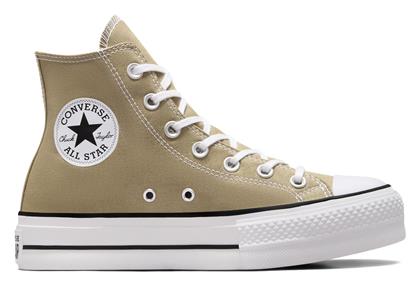 Converse Chuck Taylor All Star Lift Γυναικεία Flatforms Μποτάκια Mossy Sloth / White / Black από το Modivo