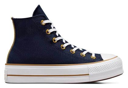 Converse Chuck Taylor All Star Lift Γυναικεία Flatforms Sneakers Herringbone Stripe