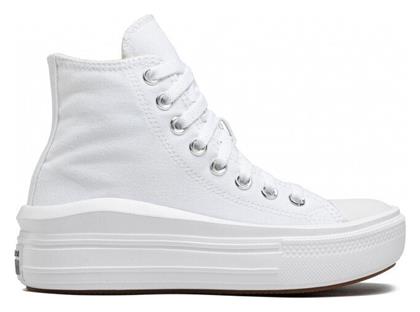 Converse Chuck Taylor All Star Move Γυναικεία Flatforms Μποτάκια White / Natural Ivory / Black από το Altershops