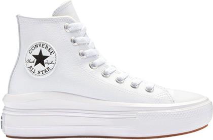 Converse Chuck Taylor All Star Move Γυναικεία Sneakers Λευκά από το Modivo