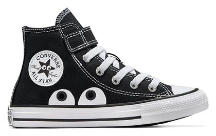 Converse Chuck Taylor All Star Παιδικά Sneakers High Μαύρα