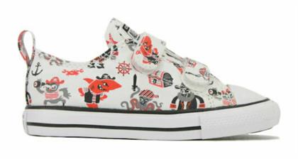 Converse Chuck Taylor All Star Παιδικά Sneakers Λευκά