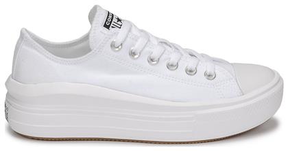 Converse Chuck Taylor All Star Unisex Flatforms Sneakers Λευκά