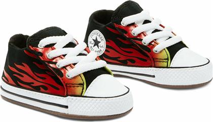 Converse Βρεφικά Sneakers Αγκαλιάς για Αγόρι Μαύρα Star Cribster Flames από το HallofBrands