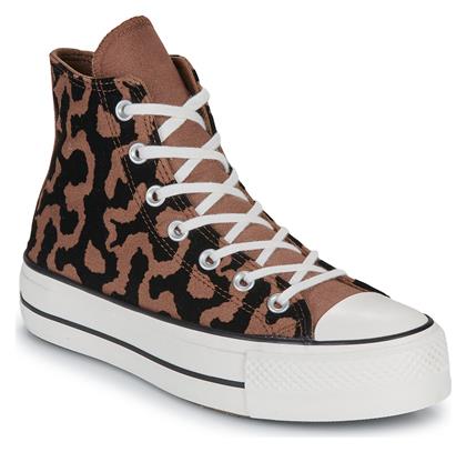 Converse Flatforms Sneakers Leopard Remix