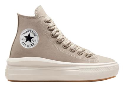 Converse Chuck Taylor All Star Move Γυναικεία Flatforms Μποτάκια Papyrus / Vintage White / Egret