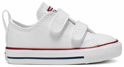 Converse Παιδικά Sneakers Chuck Taylor 2V L με Σκρατς Λευκά