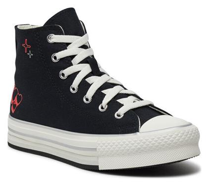 Converse Παιδικά Sneakers High Μαύρα από το Spartoo