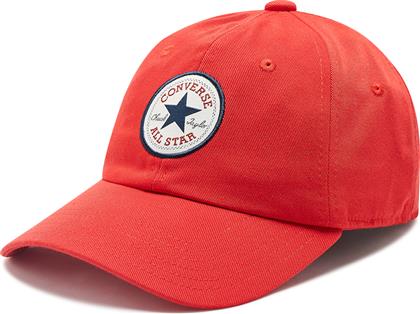 Converse Παιδικό Καπέλο Jockey Υφασμάτινο Κόκκινο από το Modivo