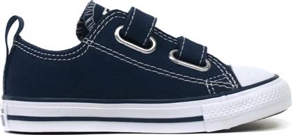 Converse Παιδικά Sneakers Chuck Taylor 2V C με Σκρατς Athletic Navy / White από το Cosmossport